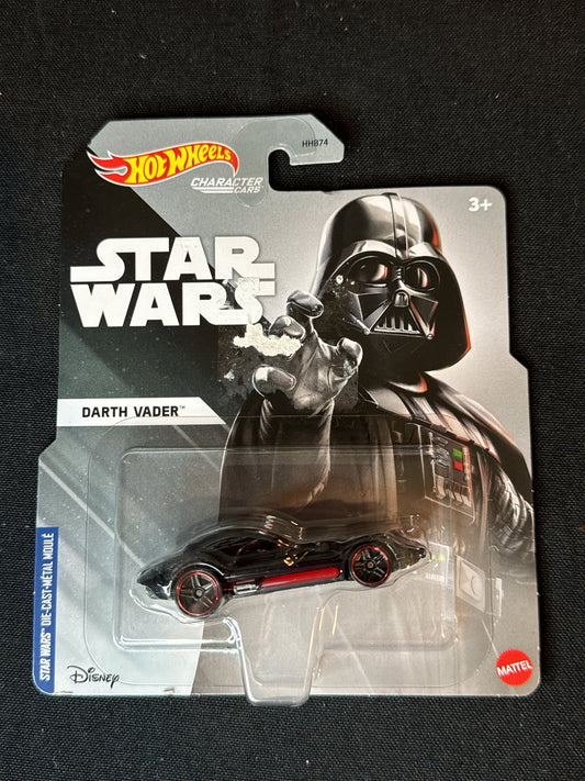 Star Wars Hot Wheels Darth Vader Die Cast Metal Module NIB Disney