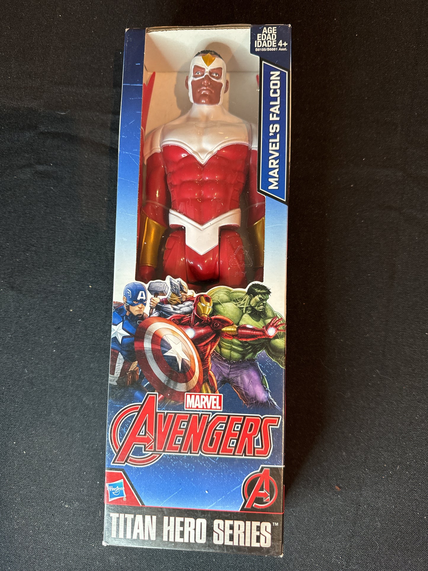 Marvel's Falcon Marvel Avengers Titan Hero Series Figure Hasbro NIB 11"