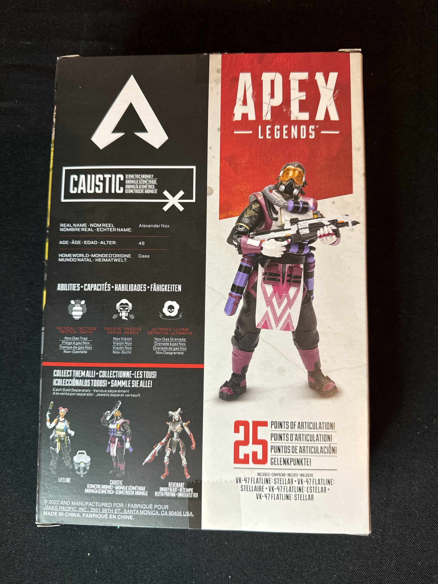 Apex Legends Caustic 6" Action Figure Jakks Pacific NIB