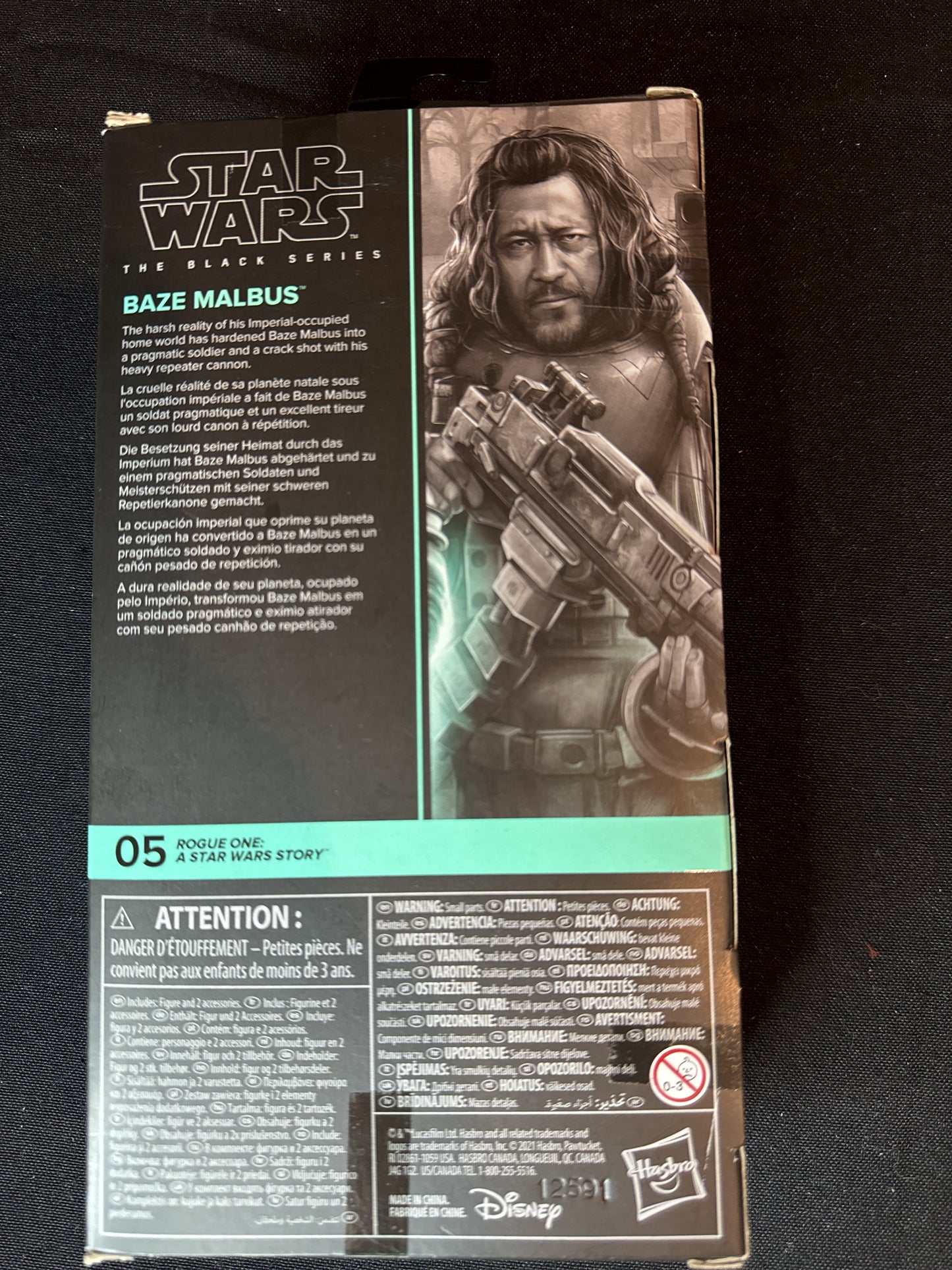 Star Wars Black Series Base Malbus "Rogue One" #05 A Star Wars Story NIB