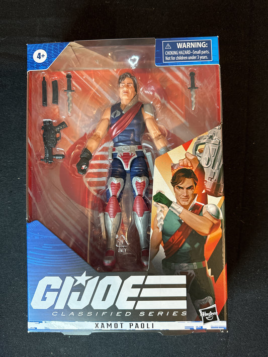 Hasbro GI Joe Classified Series #45 Xamot Paoli 6" Action Figure NIB