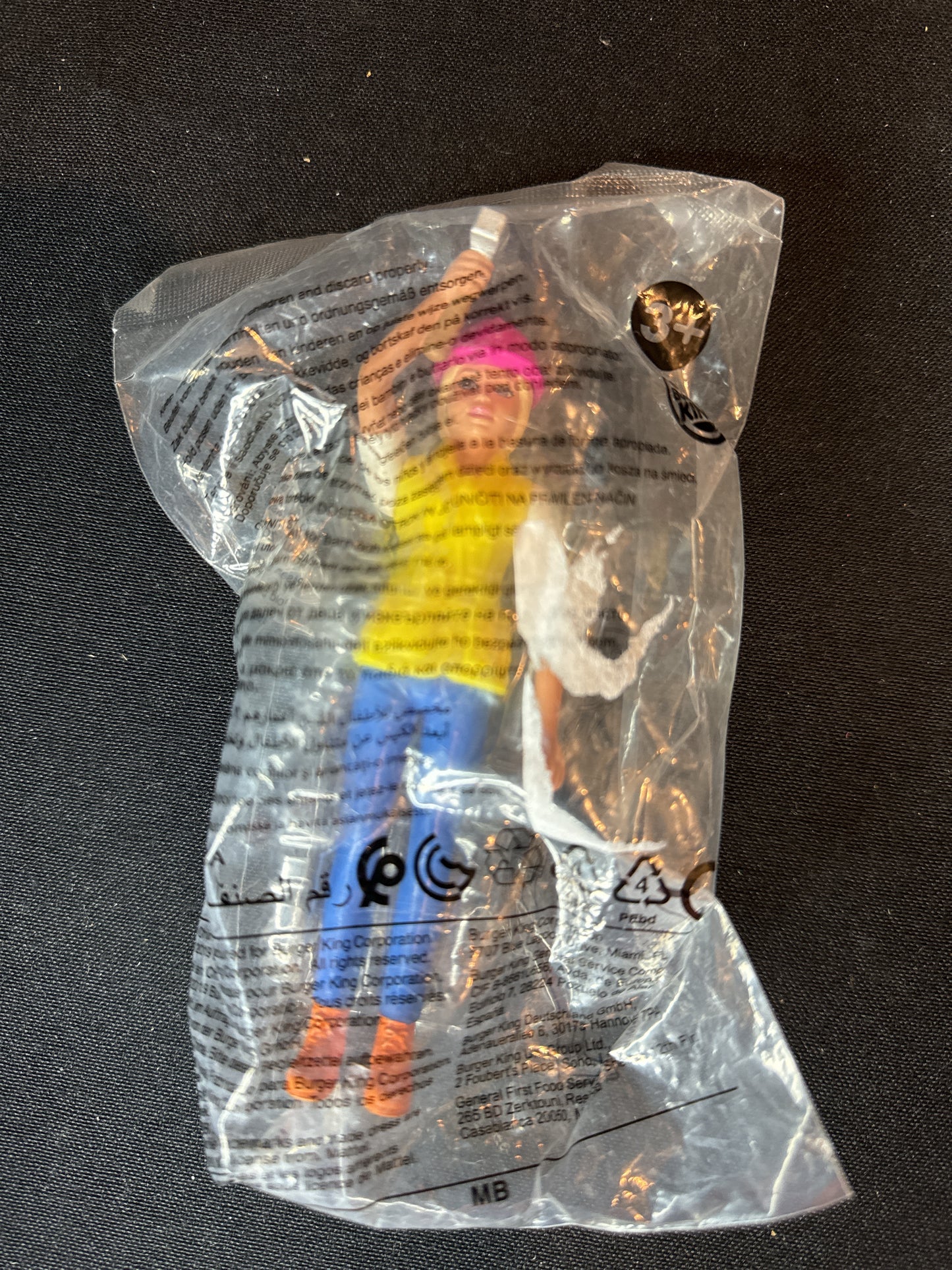 Burger King Happy Meal Toy Barbie Construction Engineer 2019 NIP