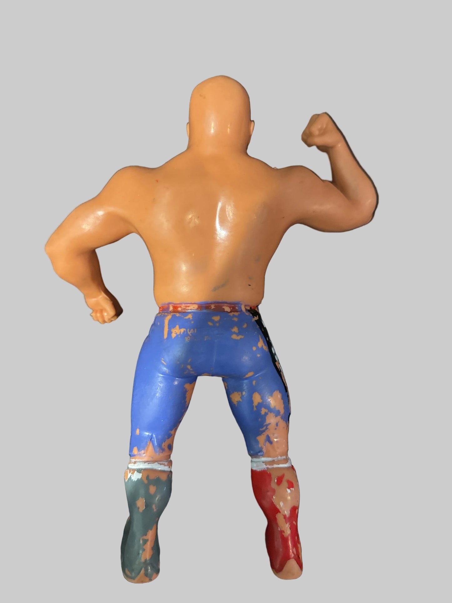 WWF Wrestler 1984 Iron Sheik 8" Rubber Action Figure Titan Sports LJN LTD