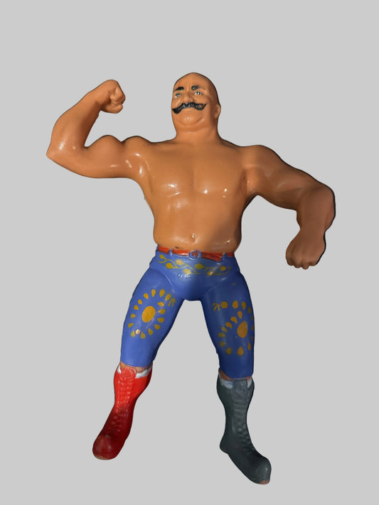 WWF Wrestler 1984 Iron Sheik 8" Rubber Action Figure Titan Sports LJN LTD