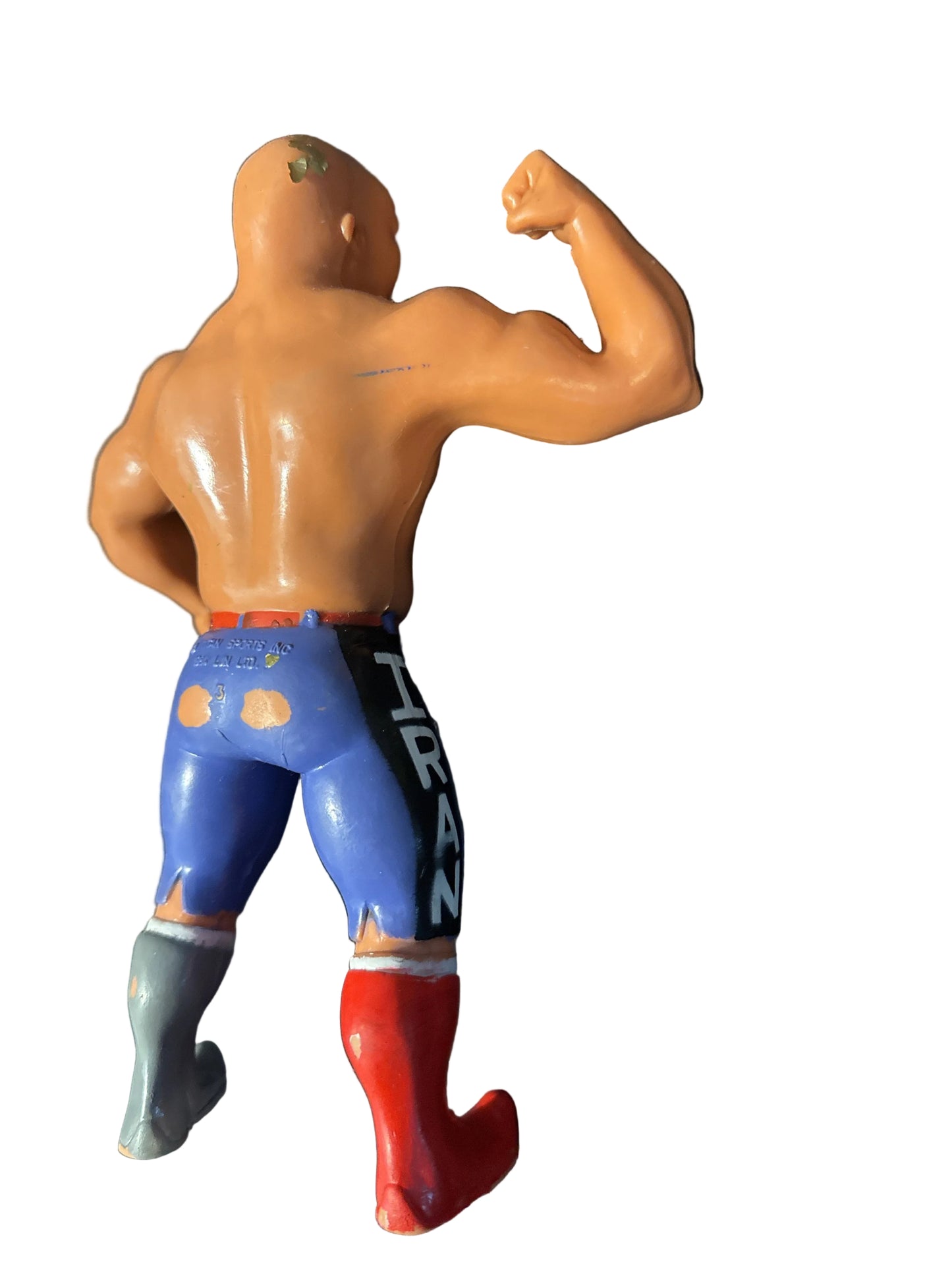 WWF Wrestler 1984 Iron Sheik 8" Rubber Action Figure Titan Sports LJN LTD