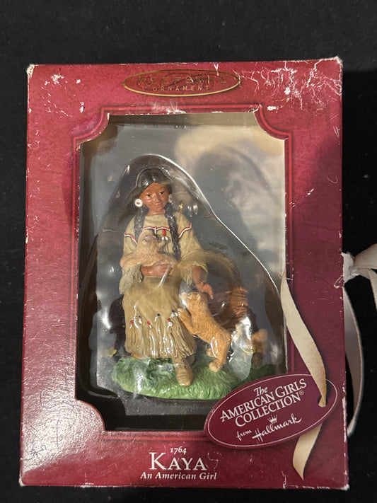 Hallmark Keepsake Ornament The American Girl Collection 1764 Kaya 2003 New in Box
