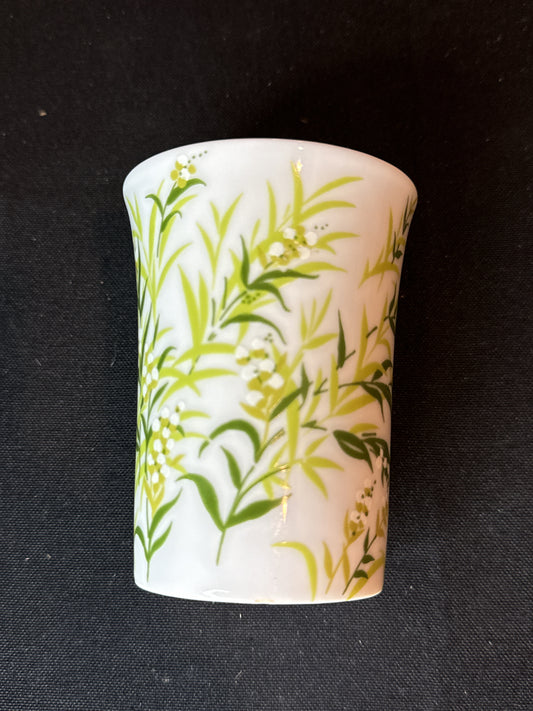 Lefton Hand Painted Vase Cup Marked 1548 on Bottom