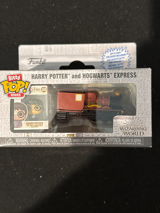 Harry Potter & Hogwarts Express Funko Bitty Pop! Rides 2 pieces New in Box
