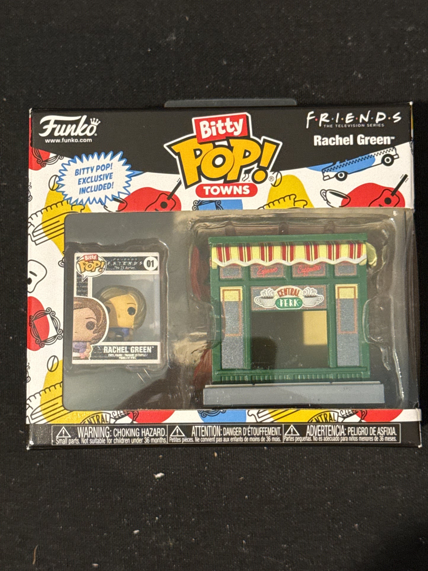 Funko Pop! Bitty Pop! Towns Friends Rachel Green New in Box