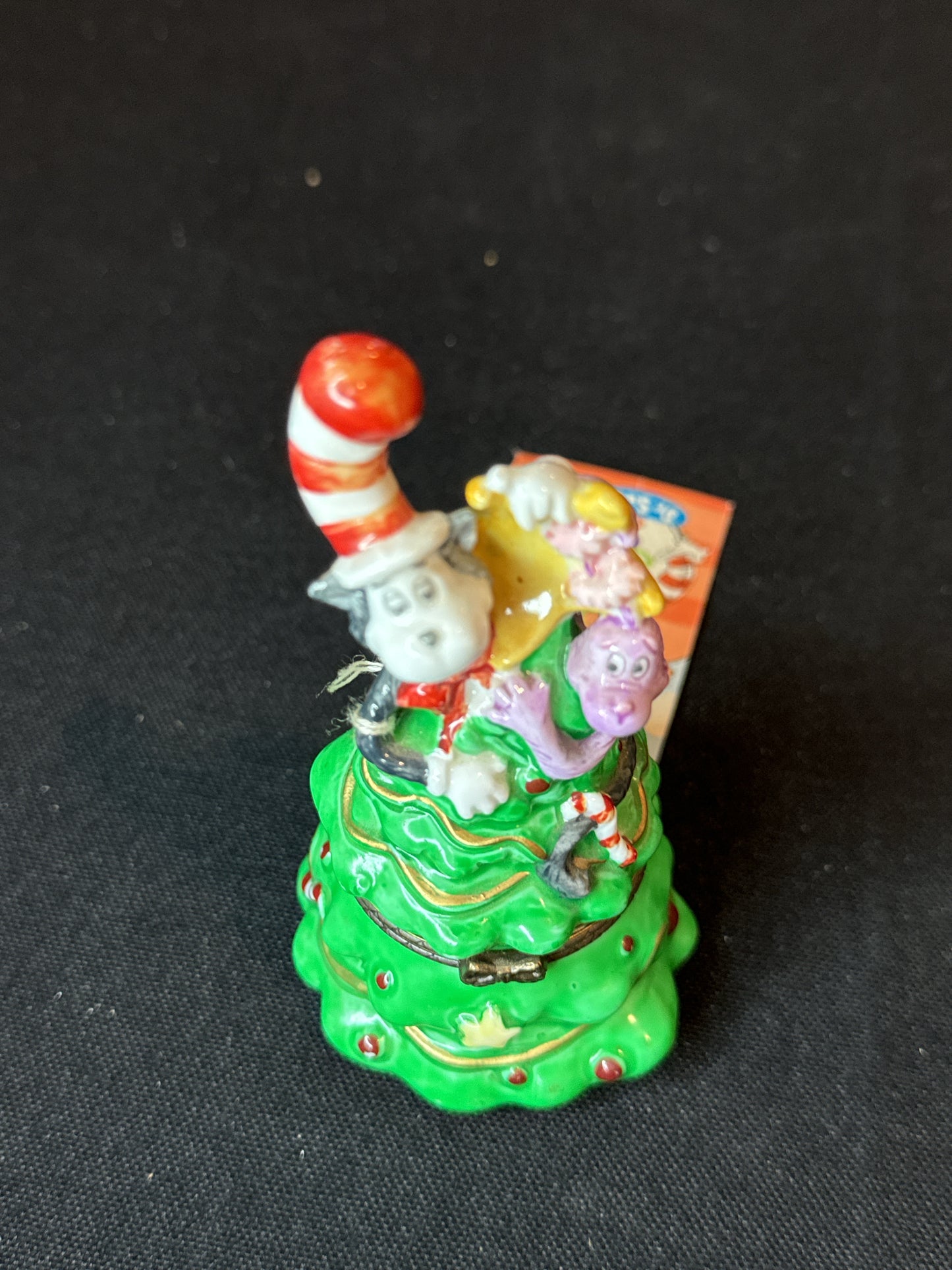 Jim Henson The Wubbulous World of Dr. Seuss Porcelain Hinged Trinket Box Christmas