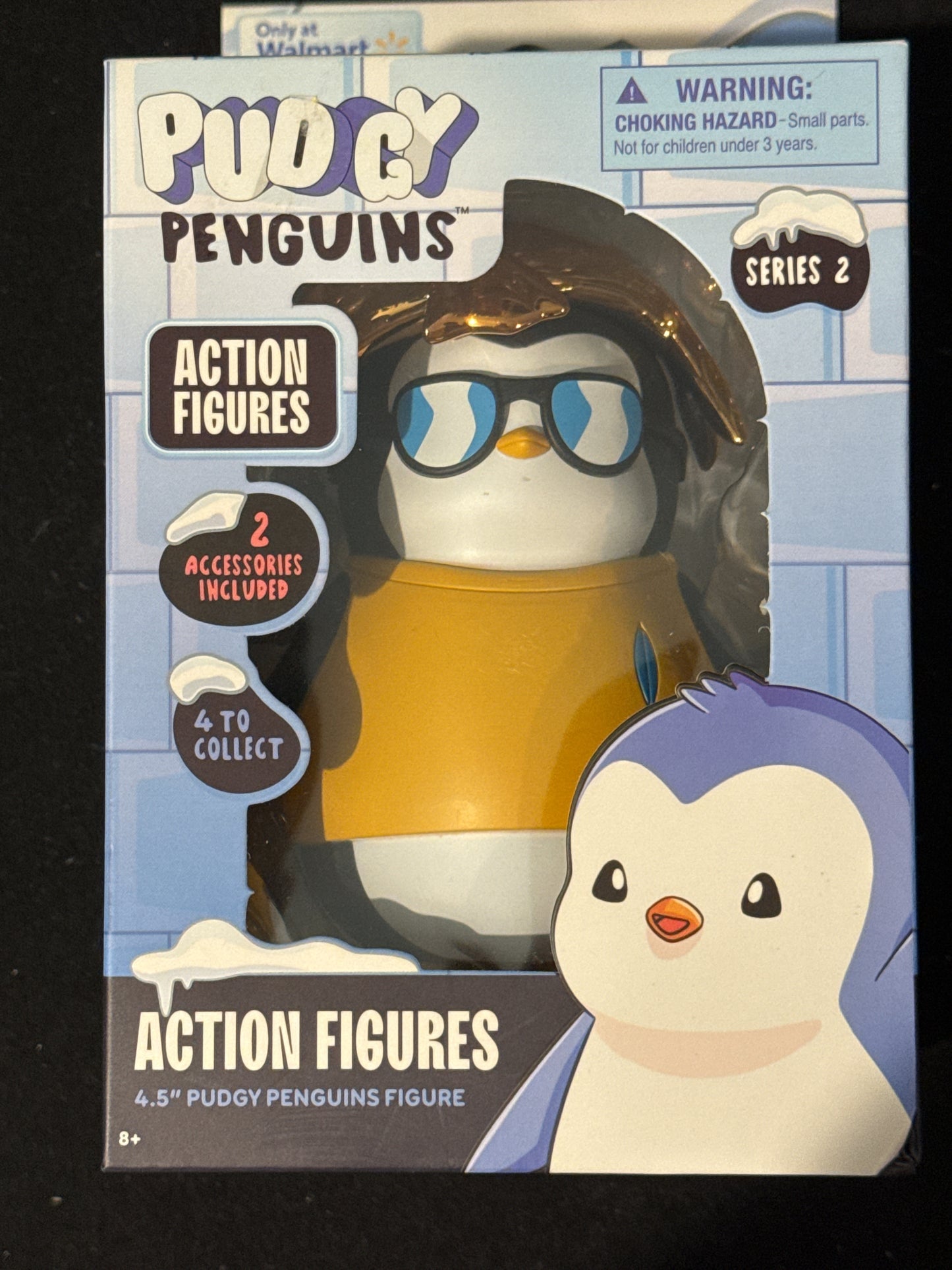 Pudgy Penguins Figures Yellow Jacket Gold Hat New in Box