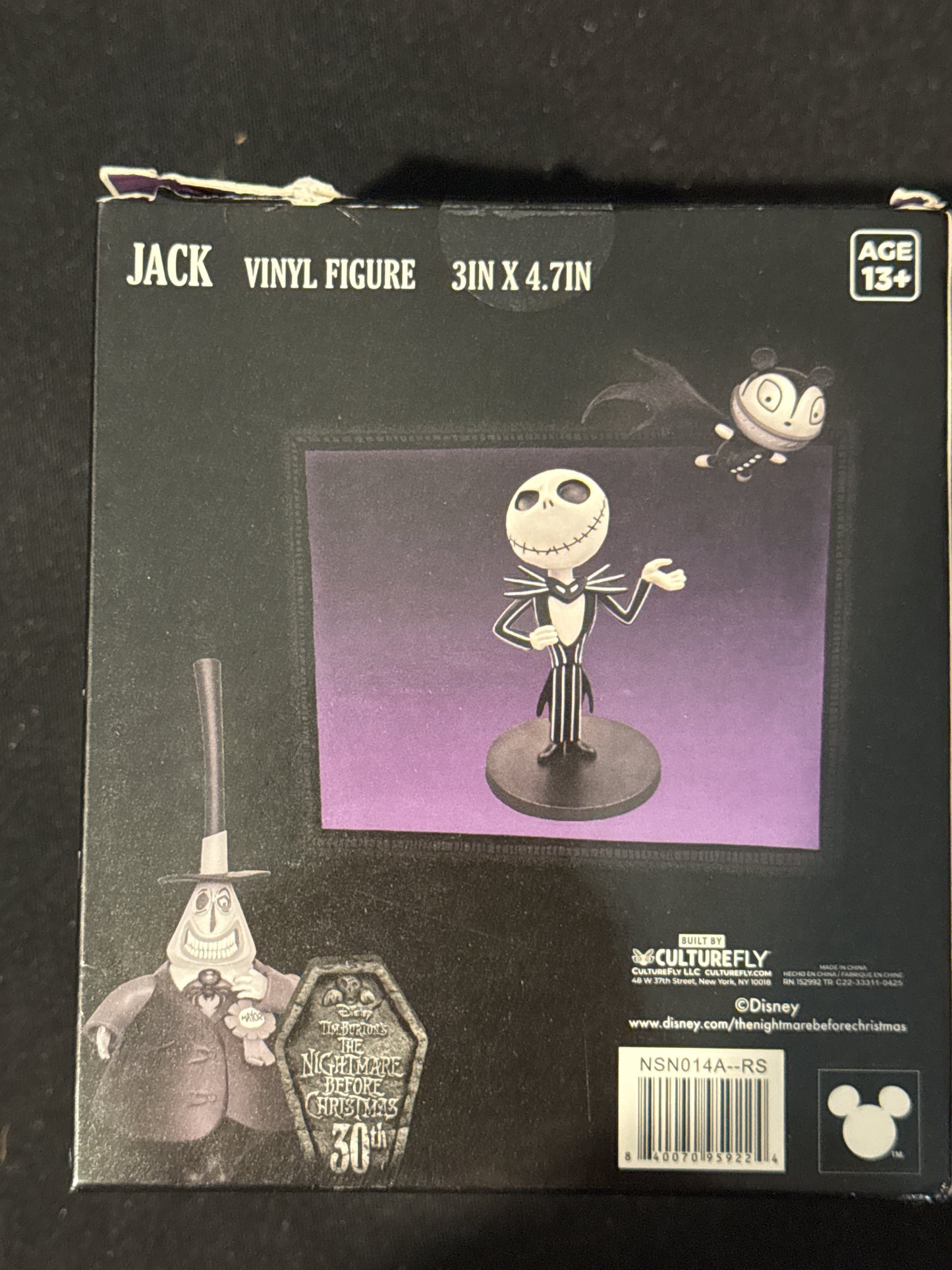 CultureFly Nightmare Before Christmas Jack Action Figure New in Box