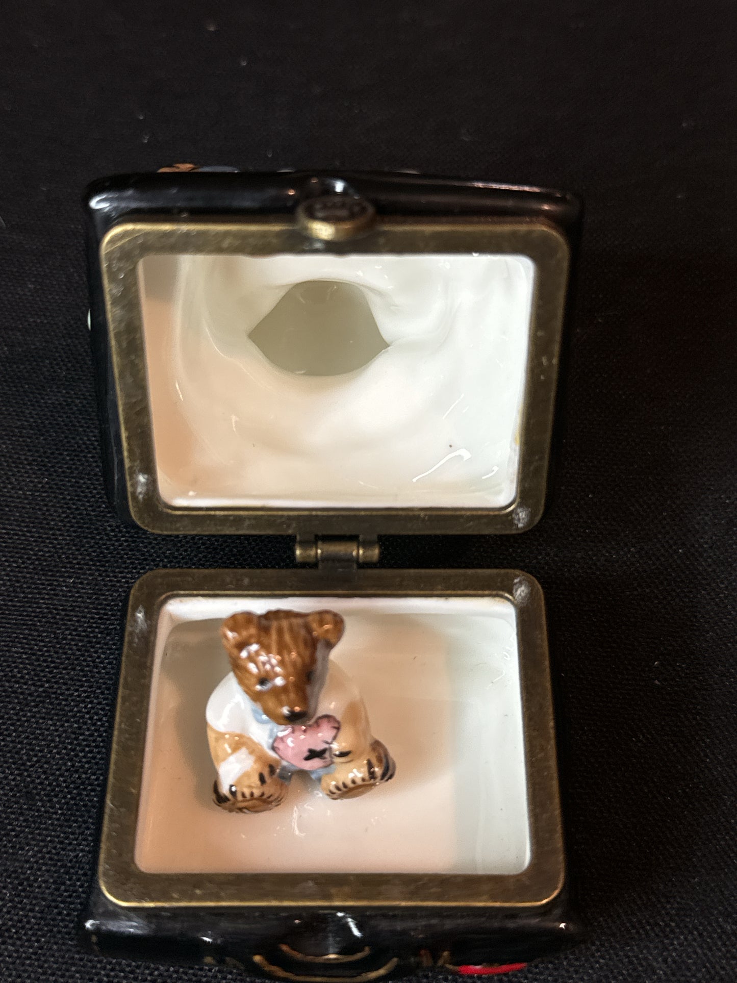 Boyds Bear Porcelain Keepsake Trinket Box Clara the Nurse PE #2637