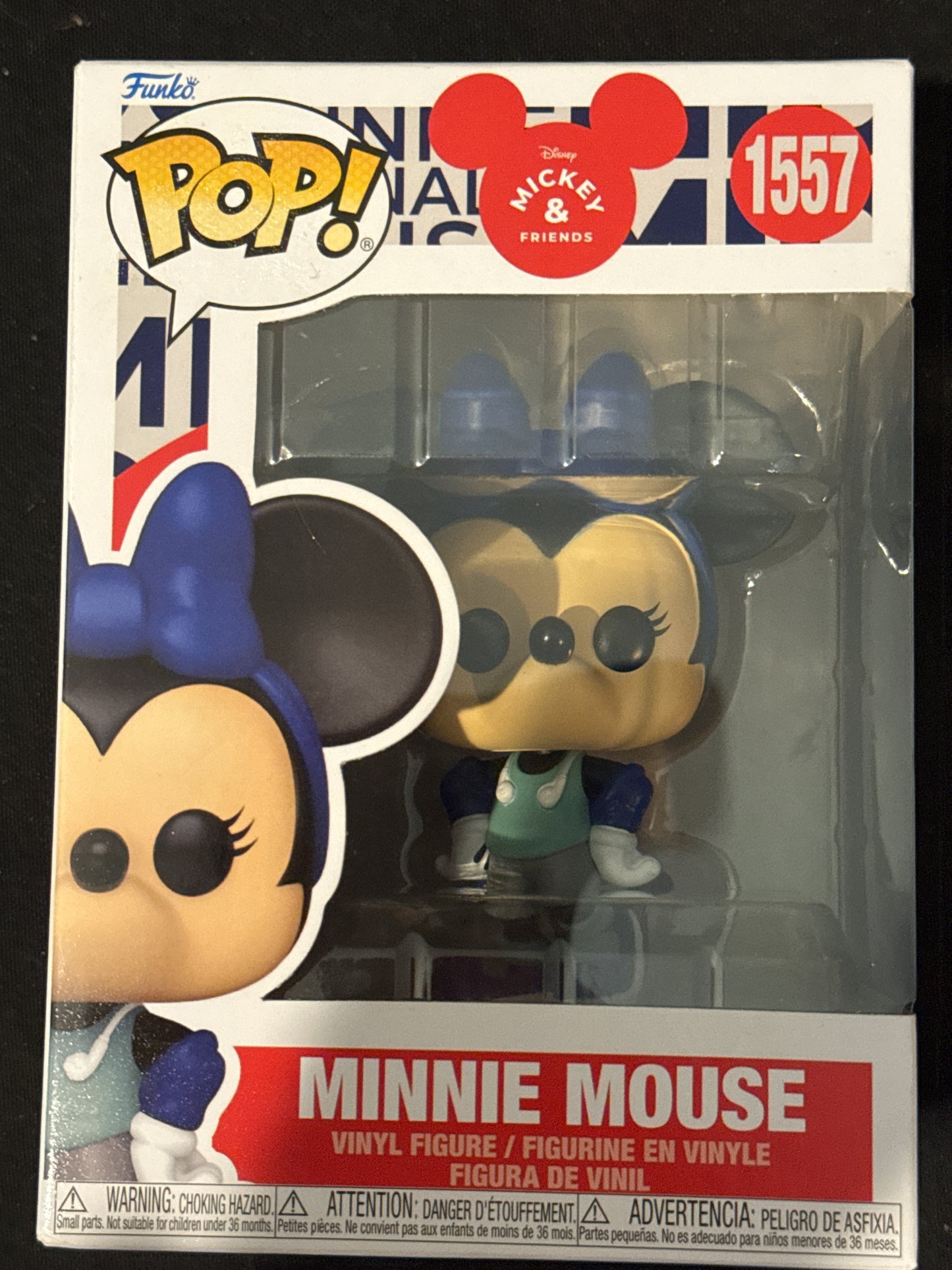 Funko Pop! Mickey & Friends Minnie Mouse Vinyl Figure Workout Outfit # 1557 New in Box