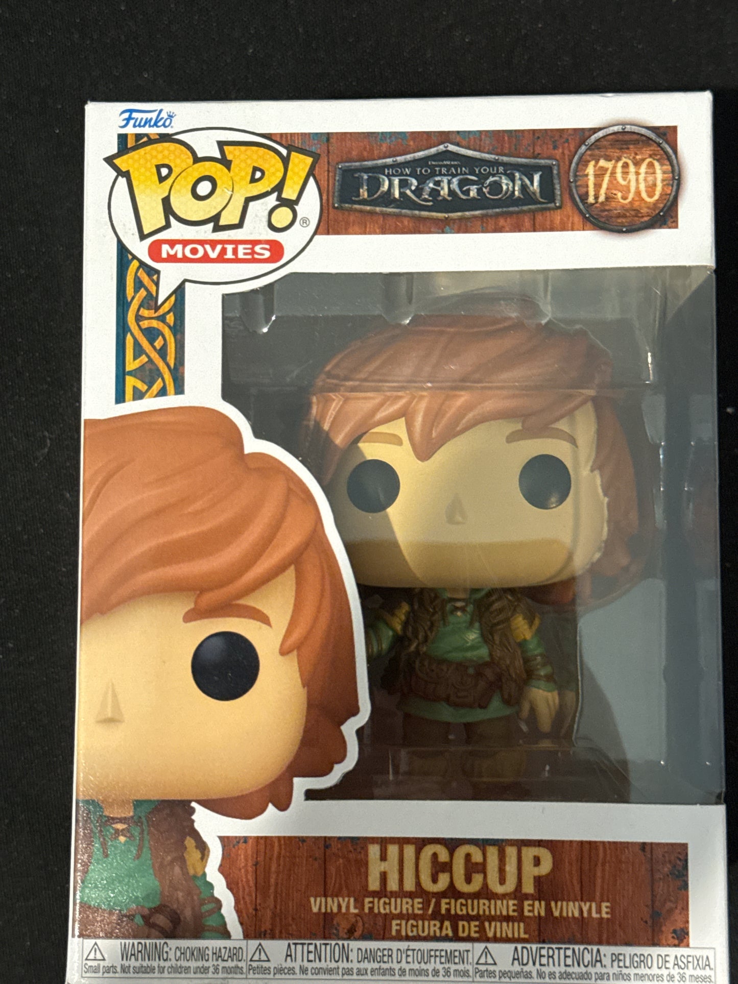 Funko Pop! How To Train Your Dragon Hiccup Vinyl Figure #1790 New in Box