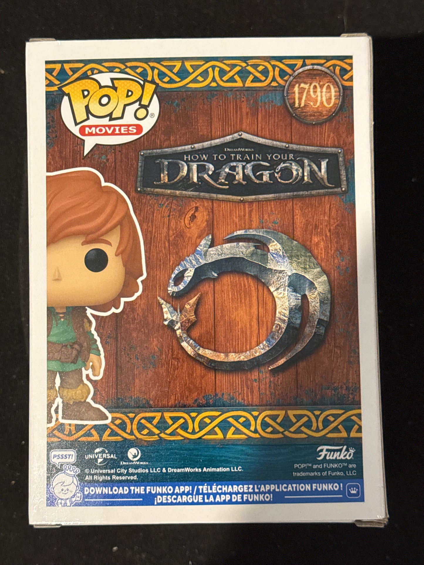 Funko Pop! How To Train Your Dragon Hiccup Vinyl Figure #1790 New in Box
