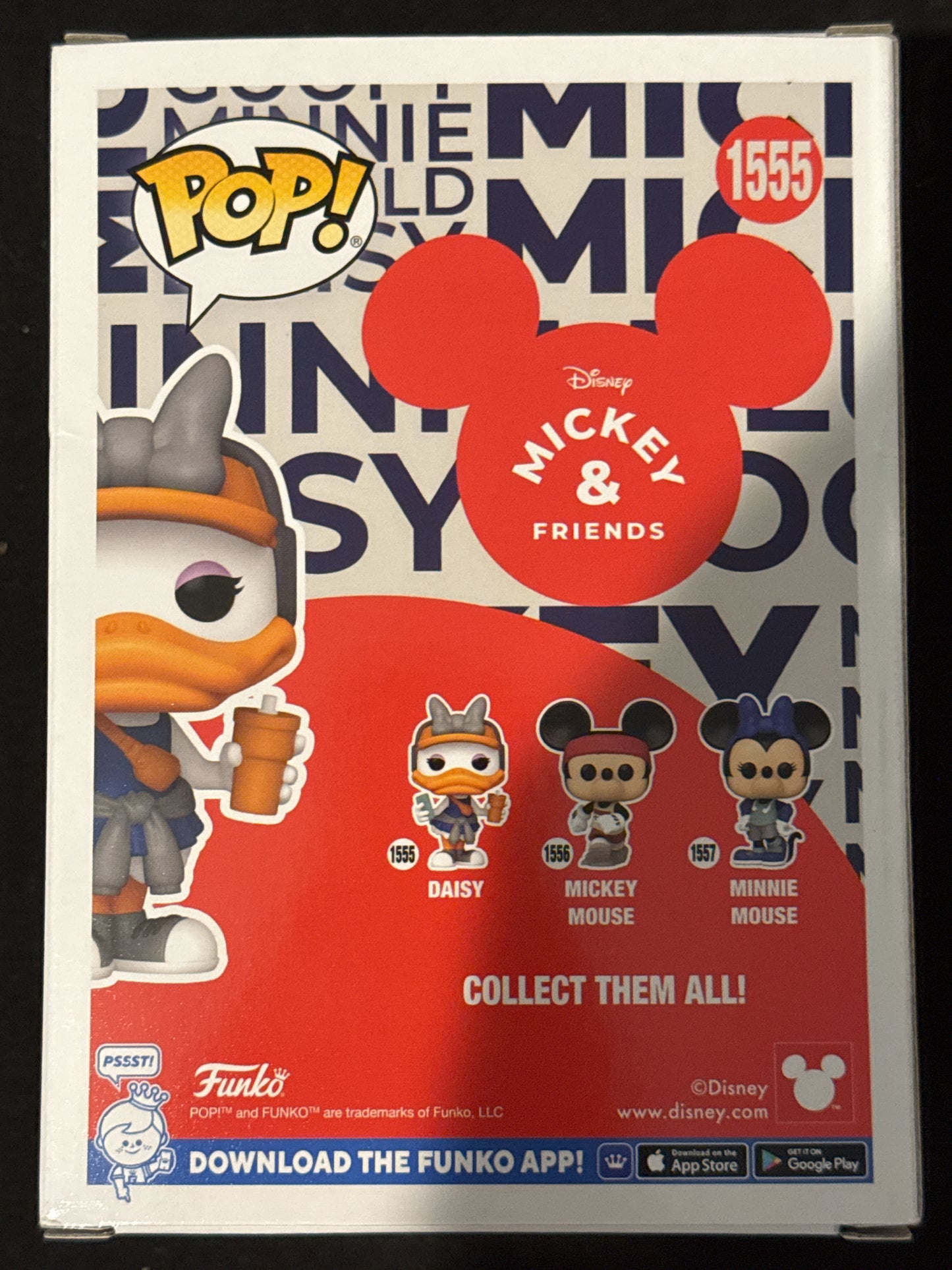 Funko Pop! Disney Mickey & Friends Daisy Workout Outfit Vinyl Figure #1555 New in Box