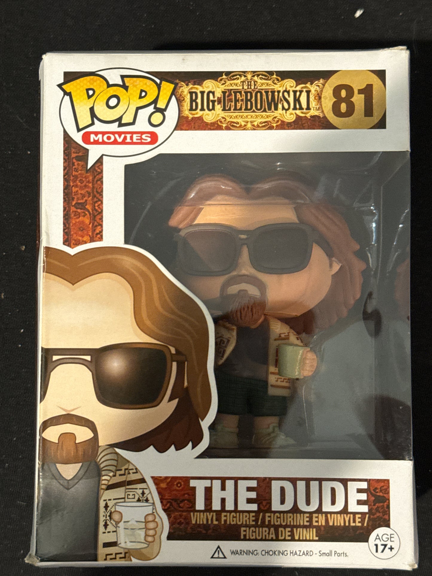 Funko Pop! The Big Lebowski The Dude Vinyl Figure #81 New in Box