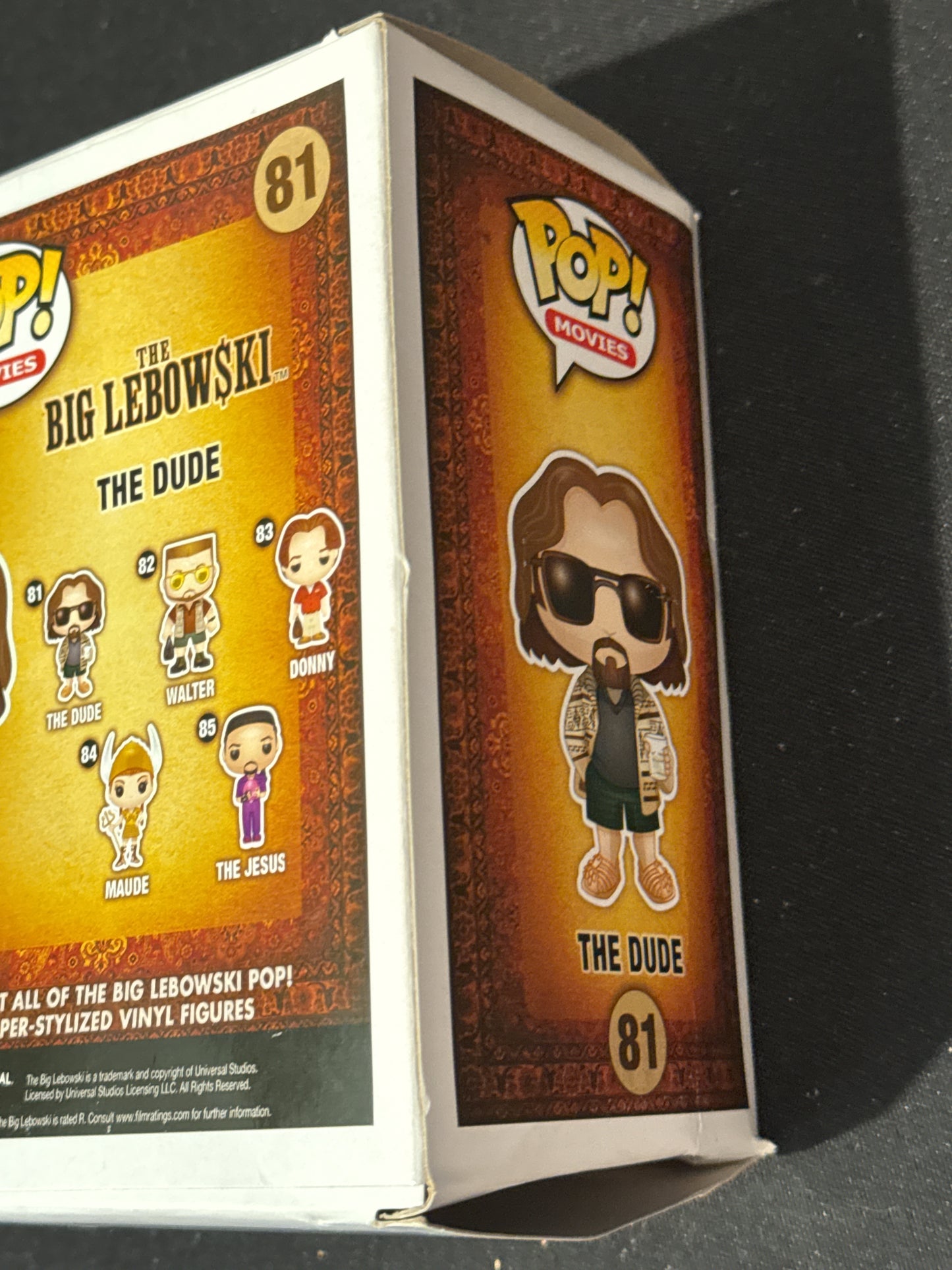 Funko Pop! The Big Lebowski The Dude Vinyl Figure #81 New in Box