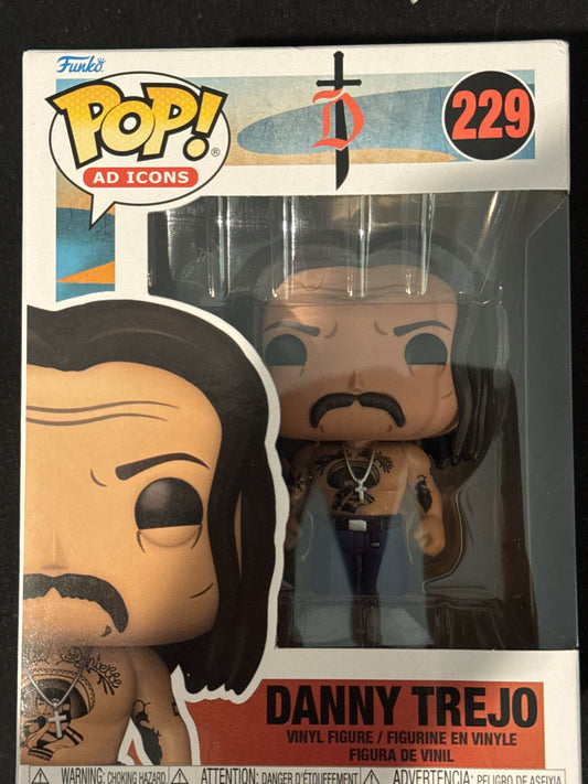 Funko Pop! Ad Icons Danny Trejo Vinyl Figure #229 New in Box