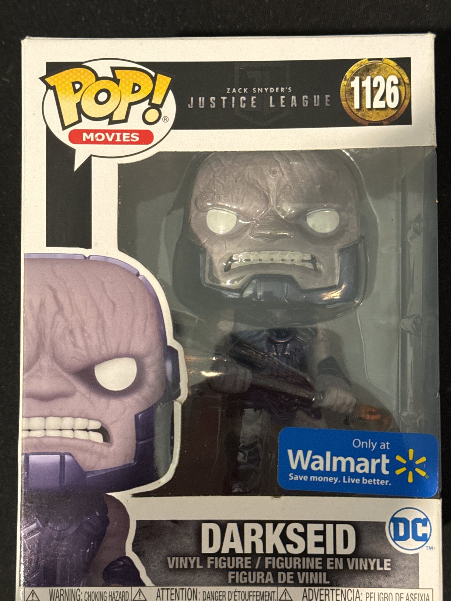Funko Pop! Zack Snyder's Justice League Darkseid #1126 Vinyl Figure New in Box
