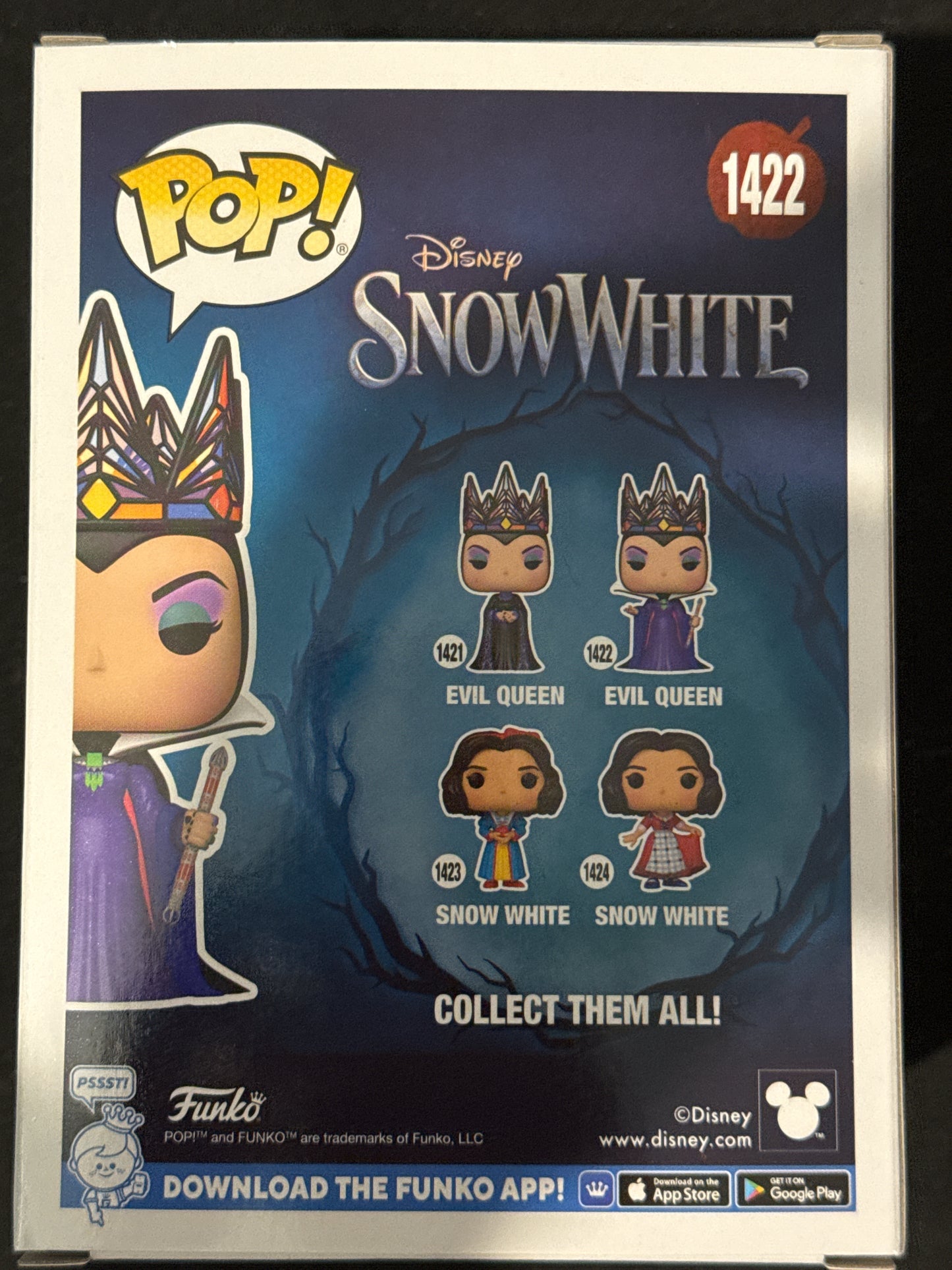 Funko Pop! Disney Snow White Evil Queen Vinyl Figure #1422 New in Box