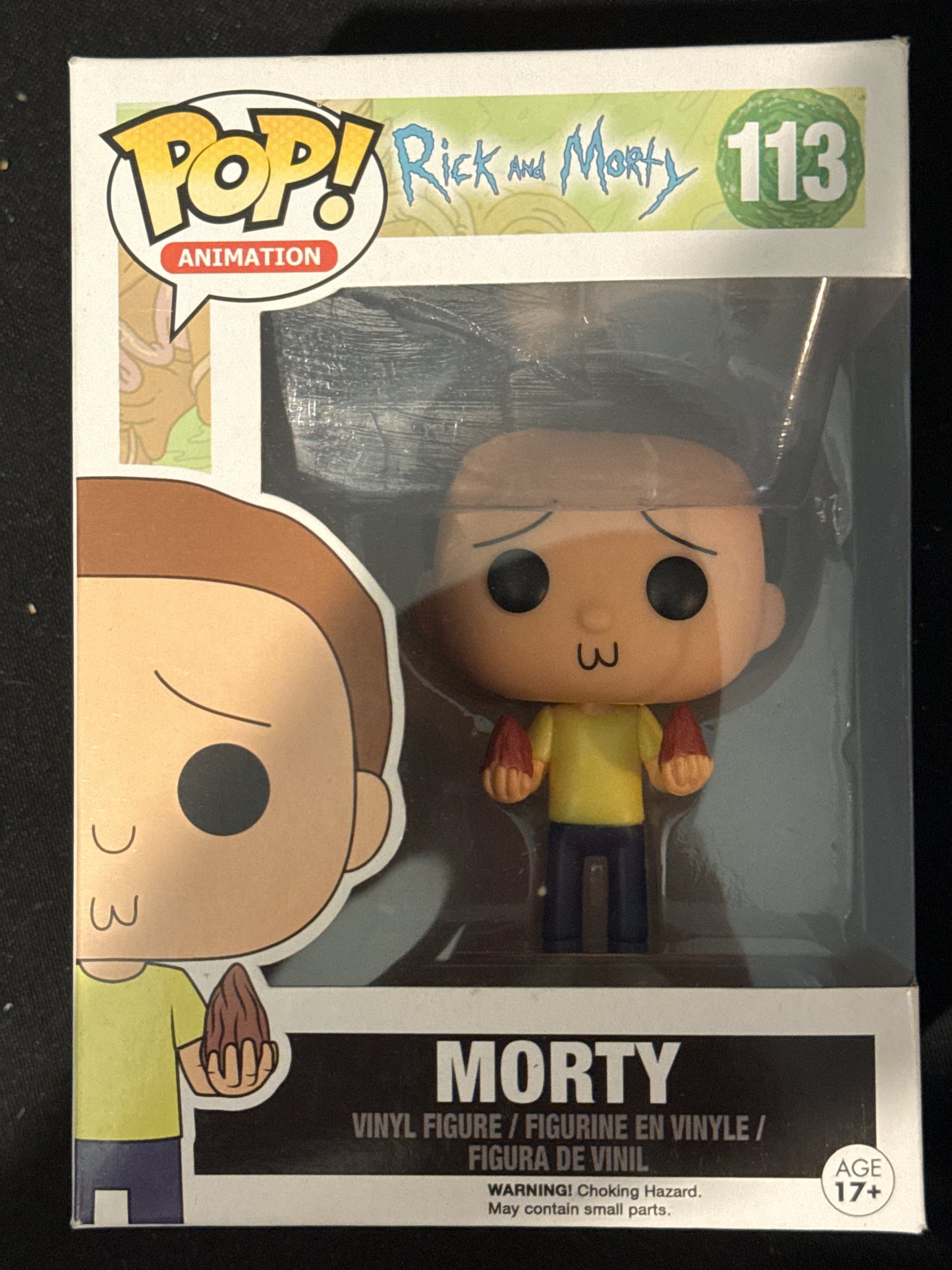 Funko Pop! Animation Rick and Morty Morty #113 Vinyl Figure New in Box
