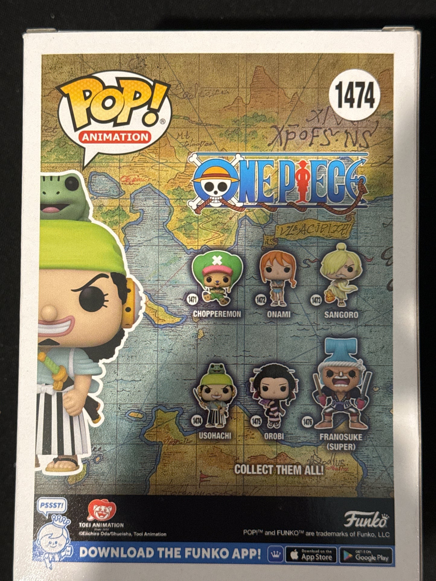 Funko Pop! Animation One Piece Usohachi Vinyl Figure #1474 New in Box