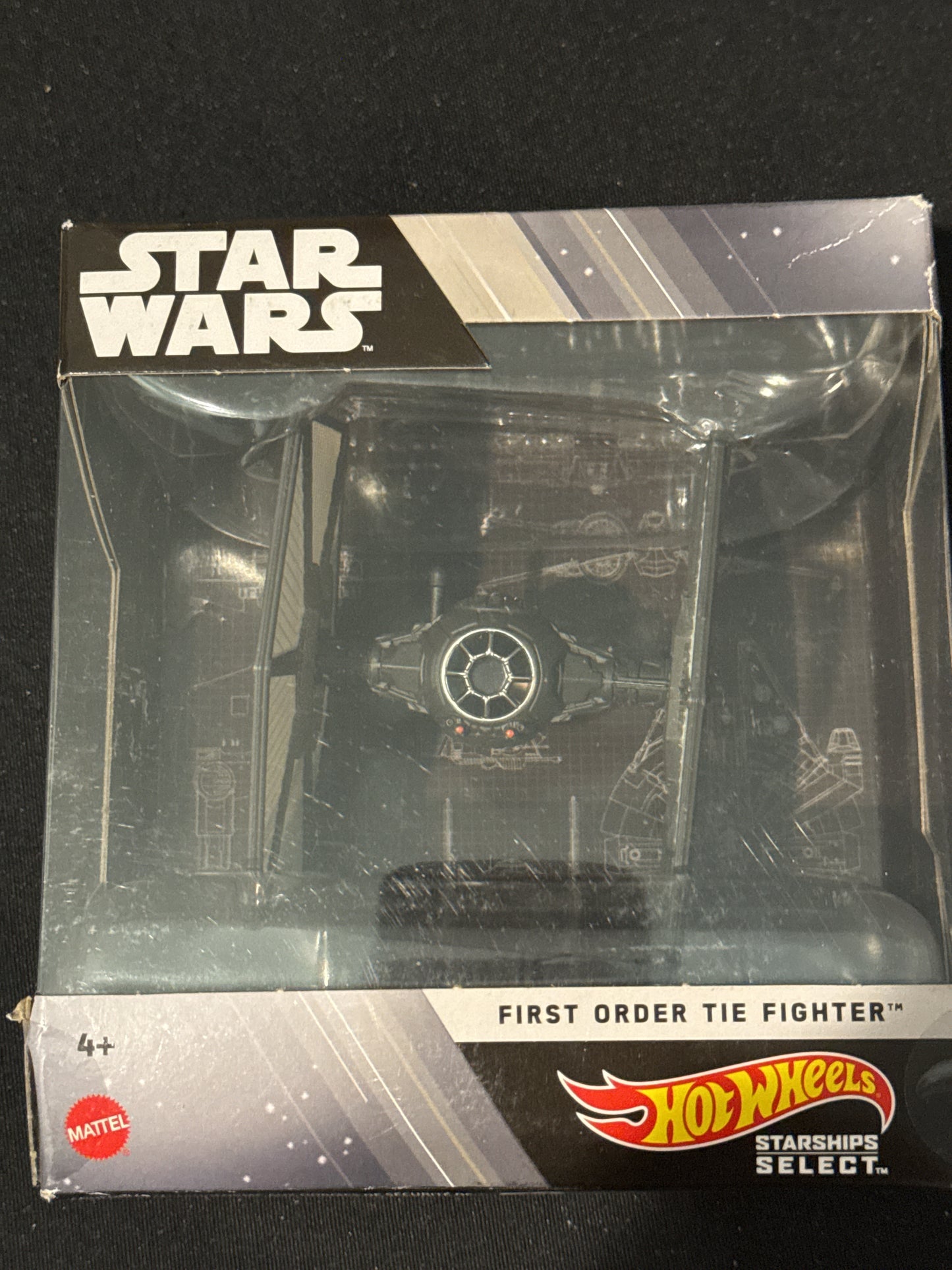 Star Wars Hot Wheels First Order Tie Fighter by Mattel New in Box