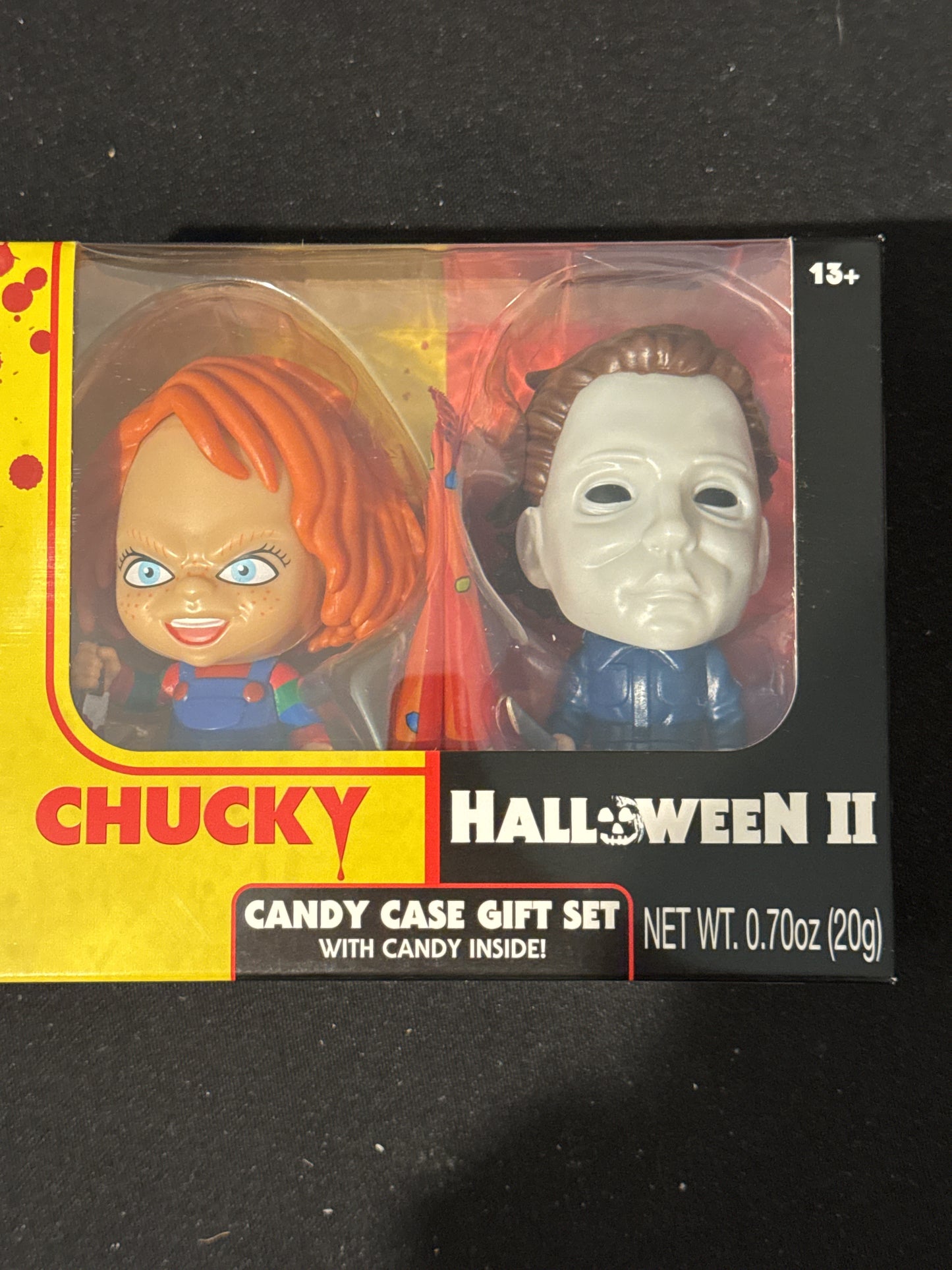 Chucky & Halloween II Candy Case Gift Set With Candy Inside New in Box