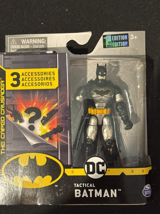Tactical Batman DC Action Figure With 3 Accessories New in Box