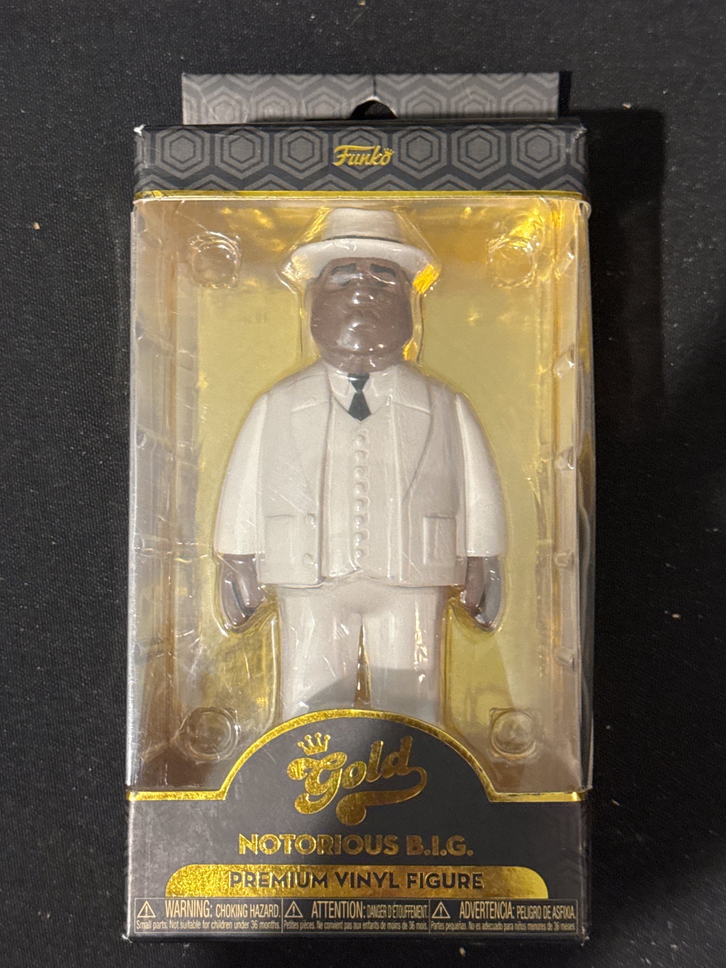 Funko Gold Notorious B.I.G. Premium Vinyl Figure New in Box