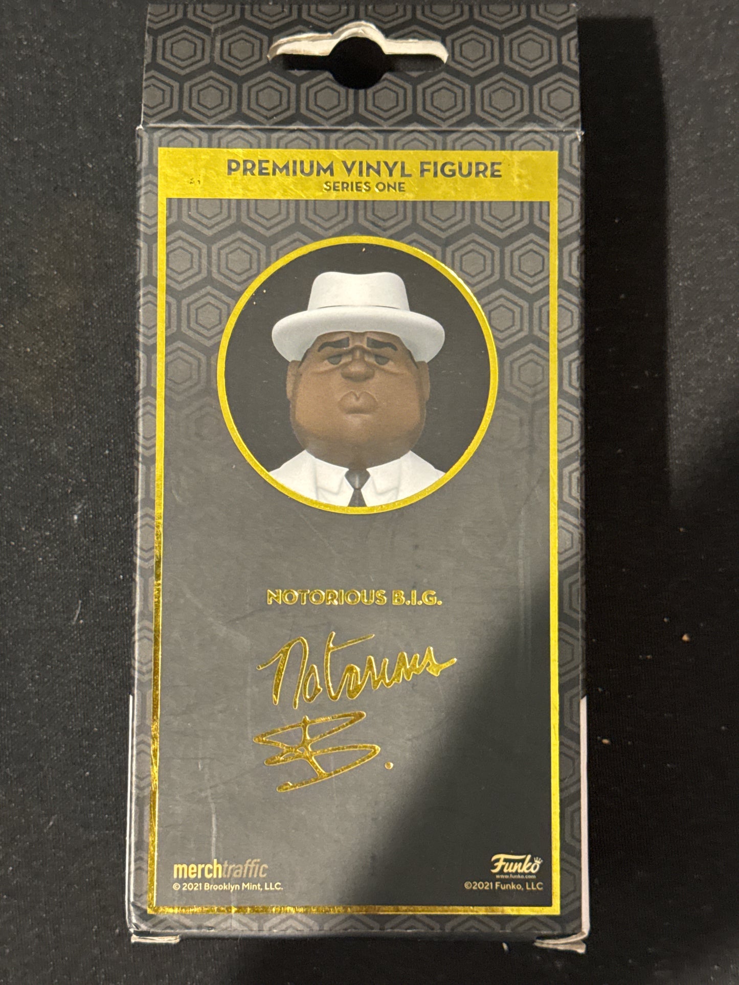Funko Gold Notorious B.I.G. Premium Vinyl Figure New in Box