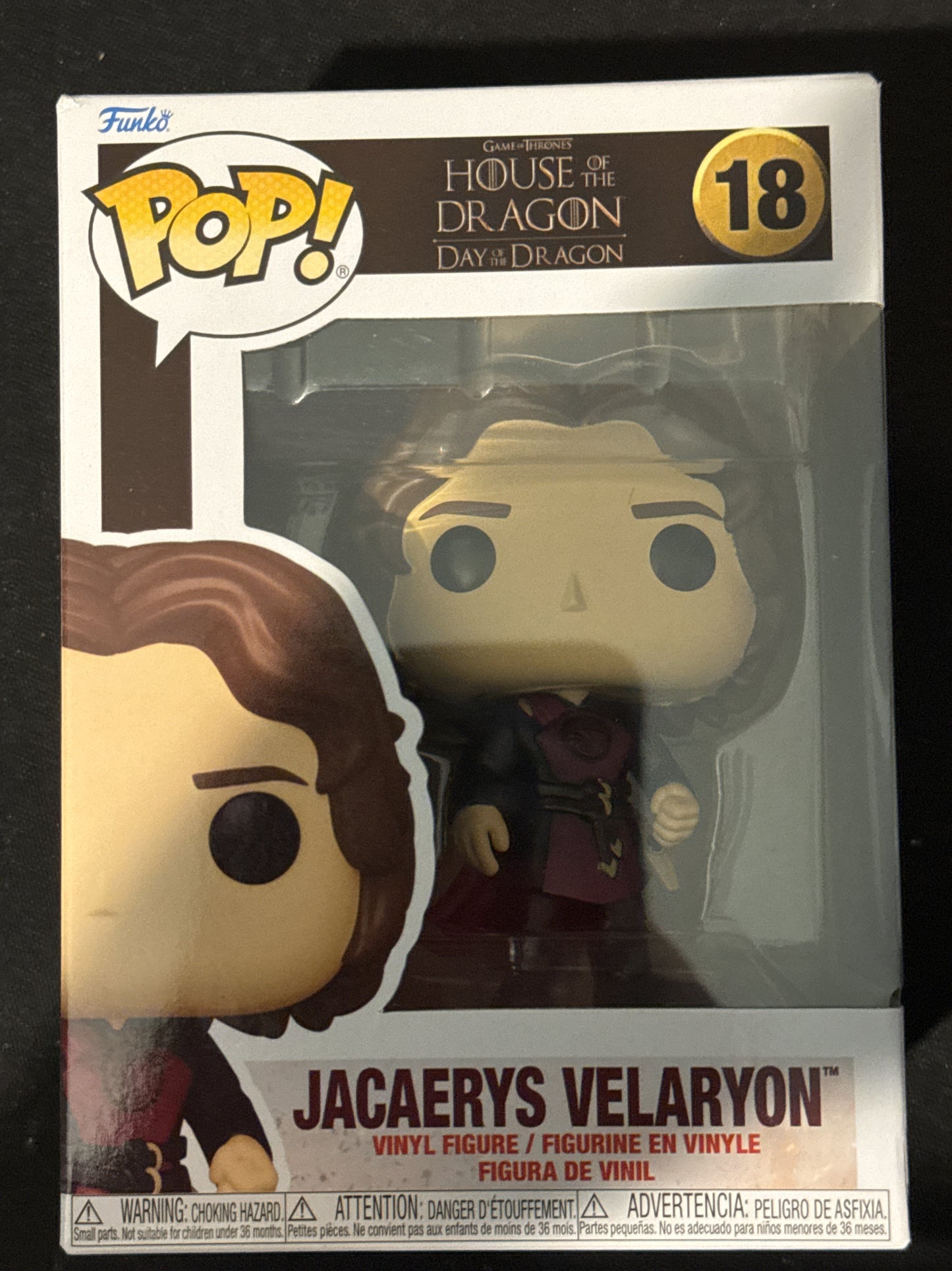 Funko Pop! House of the Dragon Jacaerys Velaryon Vinyl Figure #18 New in Box