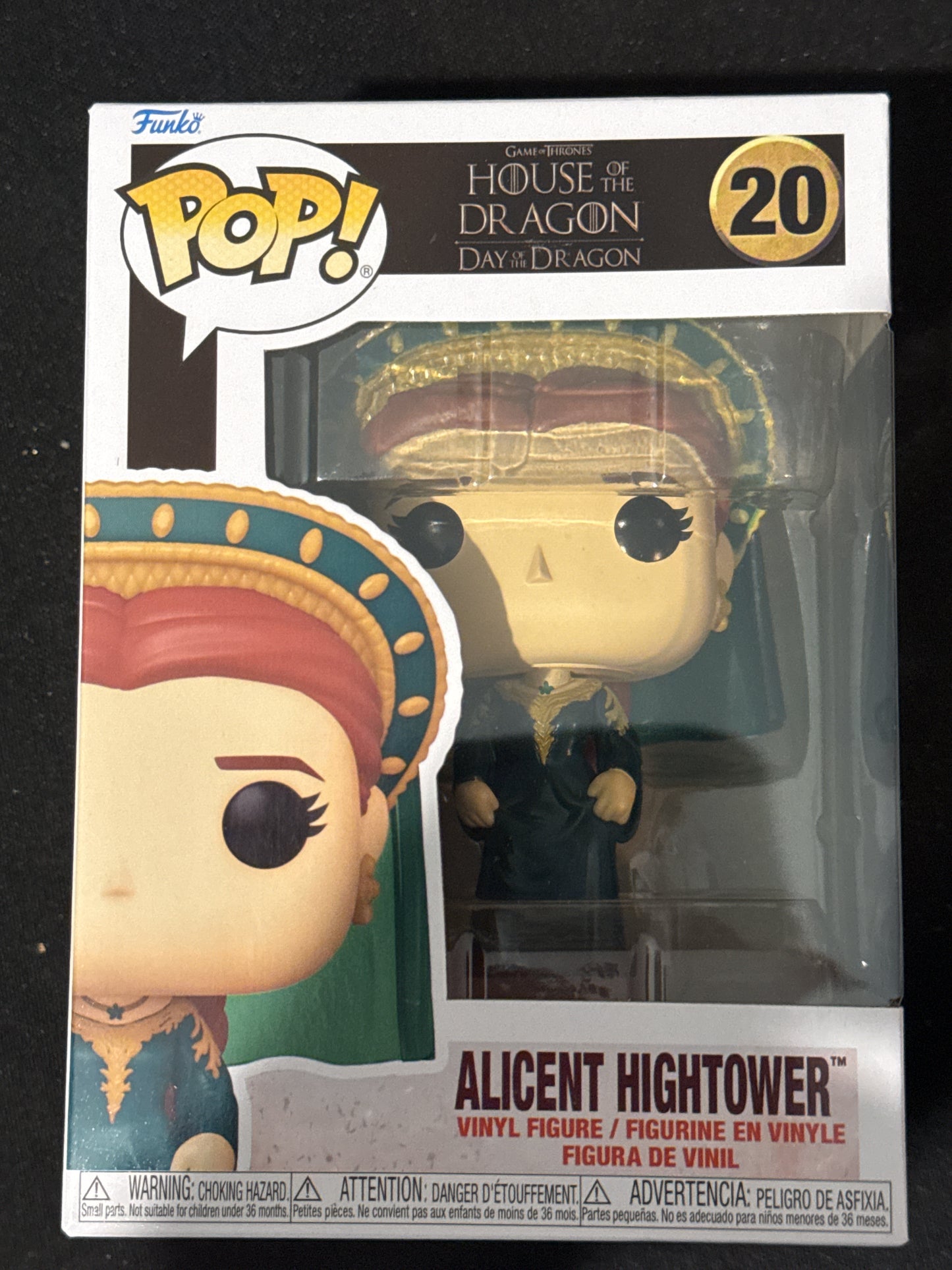Funko Pop! House of the Dragon Alicent Hightower Vinyl Figure #20 New in Box