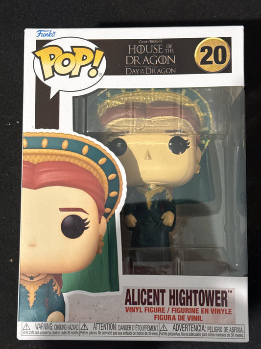 Funko Pop! House of the Dragon Alicent Hightower Vinyl Figure #20 New in Box
