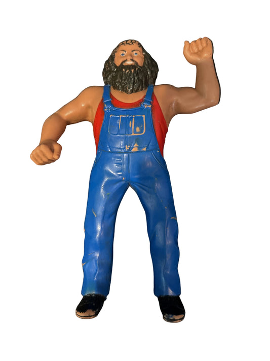WWF Wrestler 1984 Hillbilly Jim 8" Rubber Action Figure Titan Sports LJN LTD