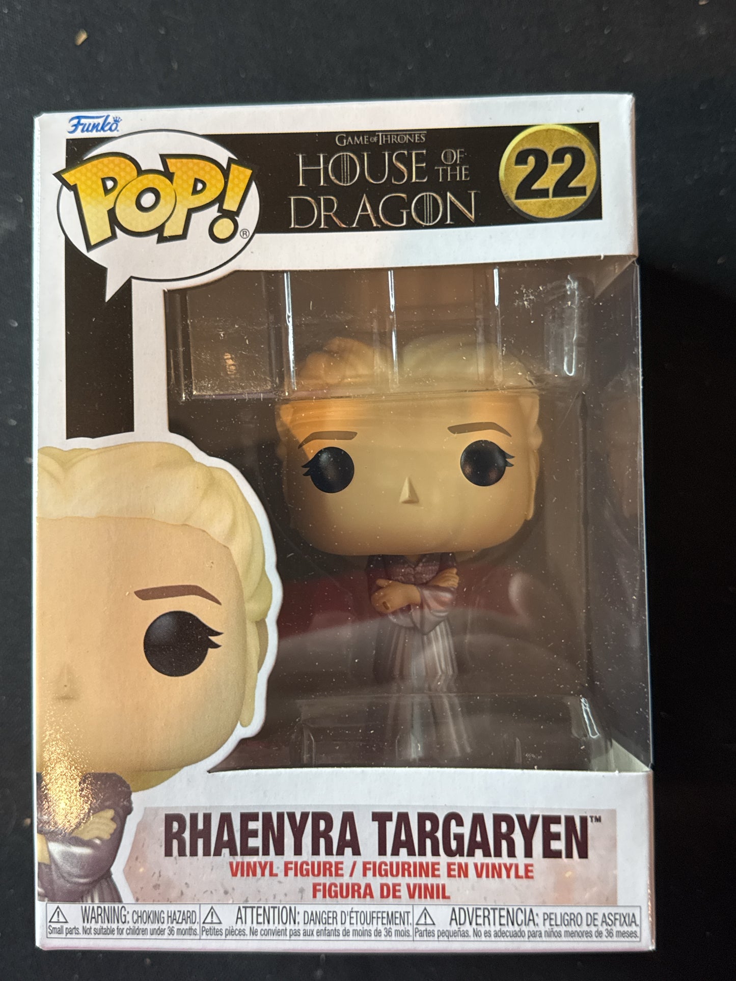 Funko Pop! Television House of the Dragon Rhaenyra Targaryen #22 Vinyl Figure New in Box