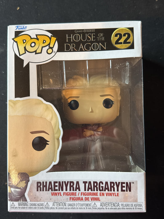 Funko Pop! Television House of the Dragon Rhaenyra Targaryen #22 Vinyl Figure New in Box
