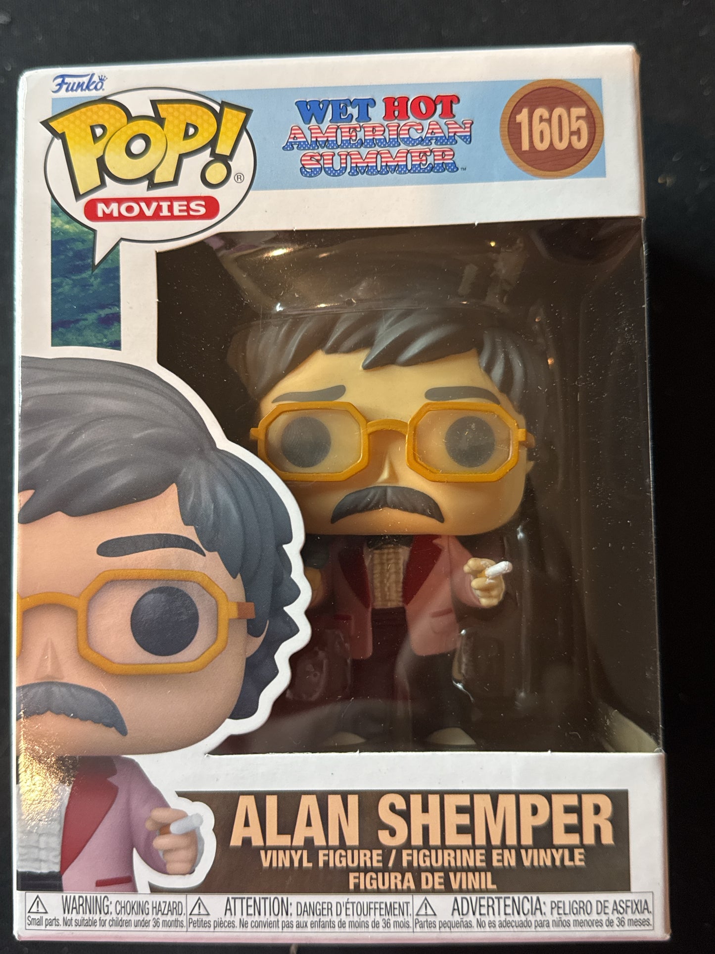 Funko Pop! Movies Wet Hot American Summer Alan Shemper Vinyl Figure #1605 New in Box