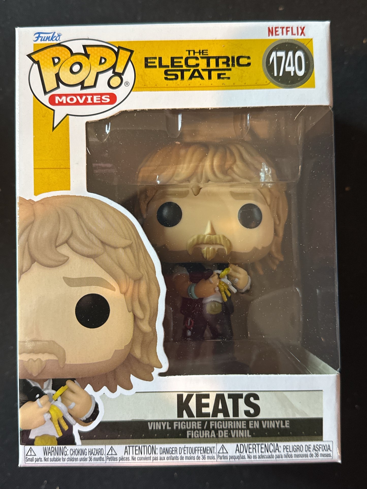 Funko Pop! Movies The Electric State Keats Vinyl Figure #1740 New in Box