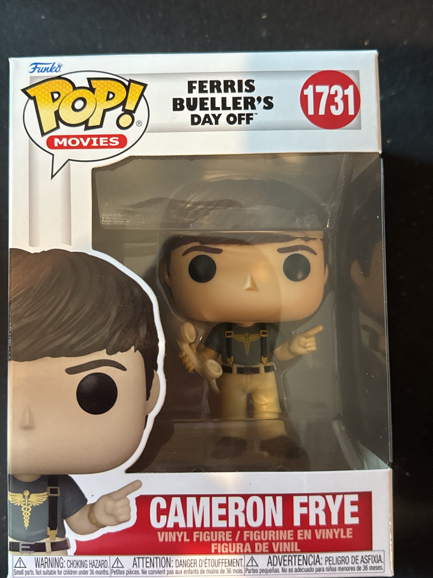 Funko Pop! Movies Ferris Bueller's Day Off Cameron Frye Vinyl Figure #1731 New in Box