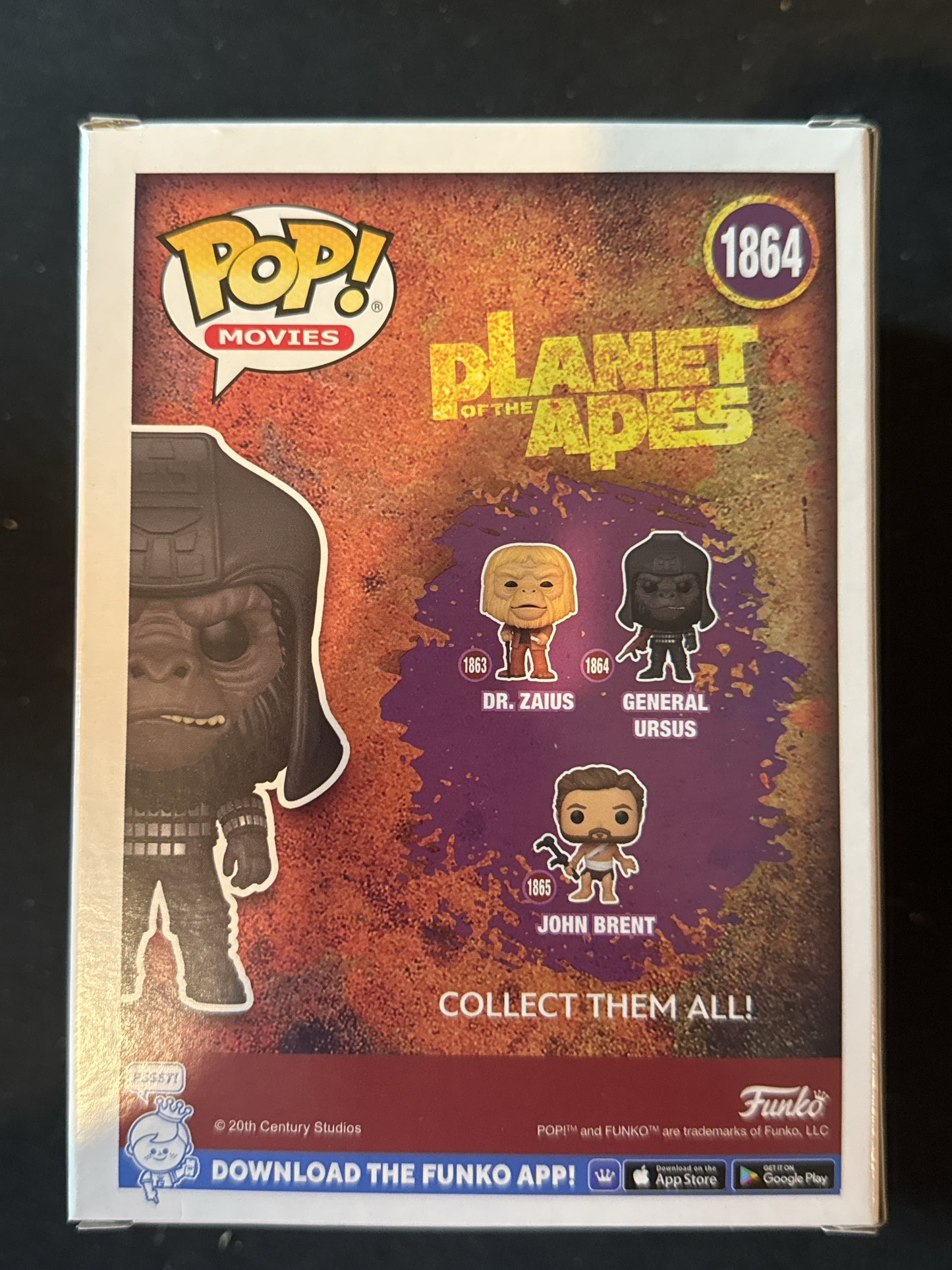 Funko Pop! Movies Planet of the Apes General Ursus Vinyl Figure #1864 New in Box