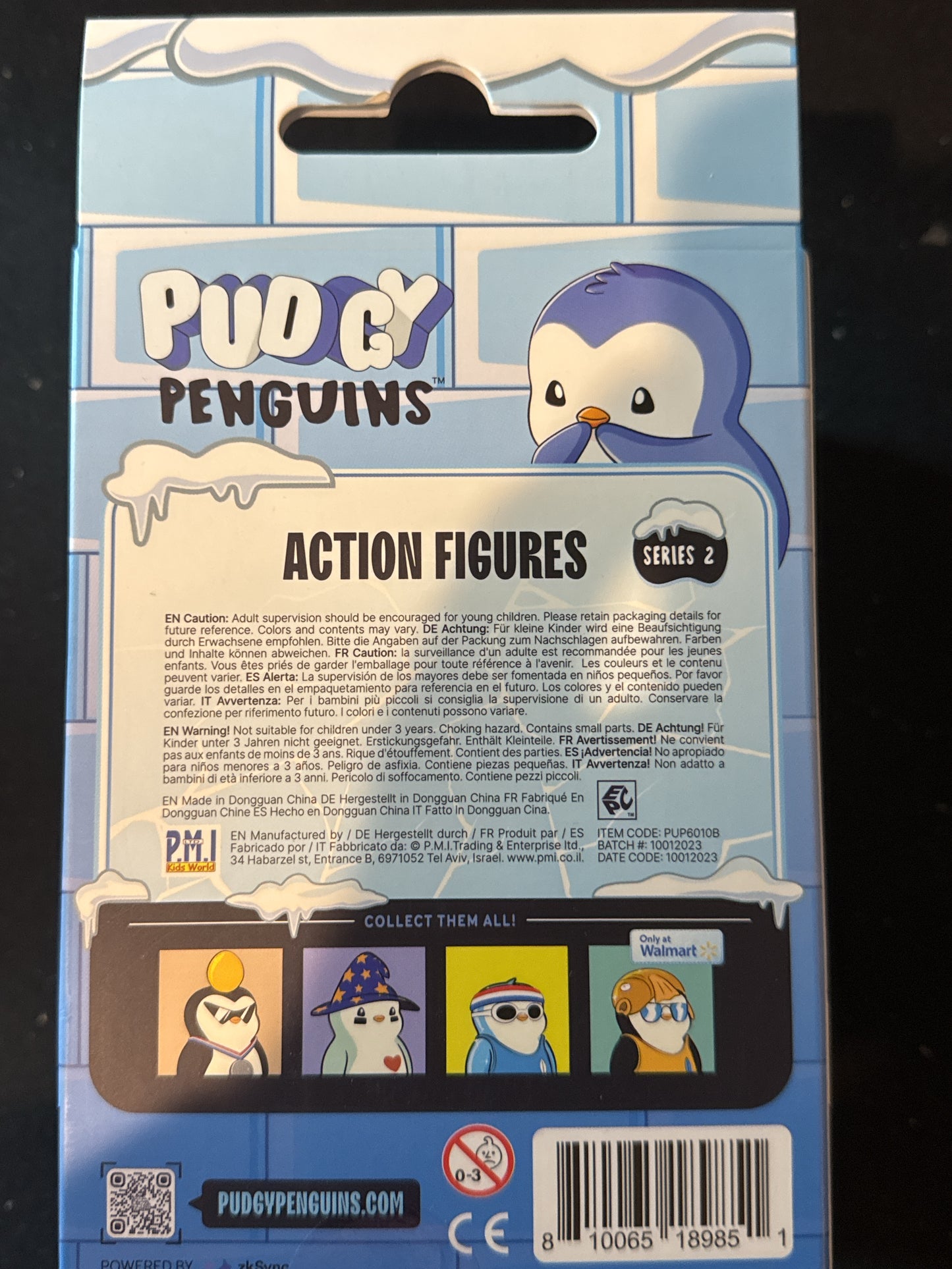 Pudgy Penguins Action Figures 4.5" Tall Heart Sorcerer Hat New in Box