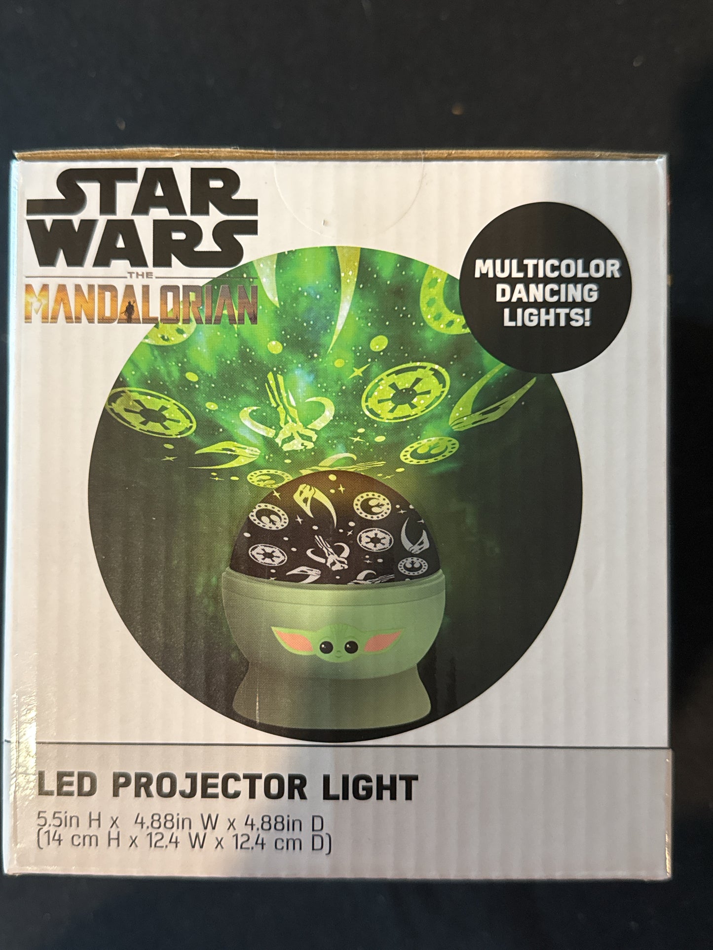 Star Wars The Mandalorian LED Projector Light Disney New in Box