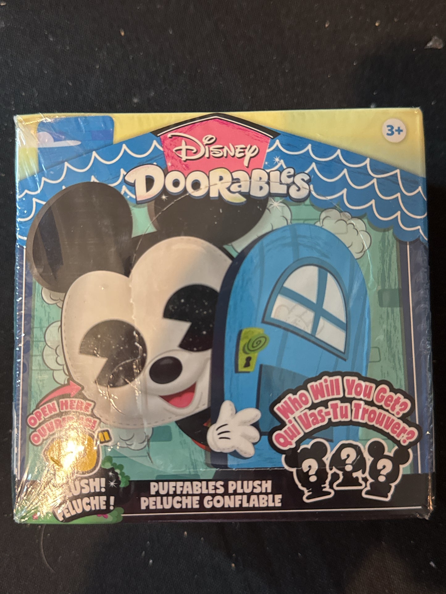 Disney Doorables Puffables Plush Who Will You Get? New in Box and Sealed in Plastic