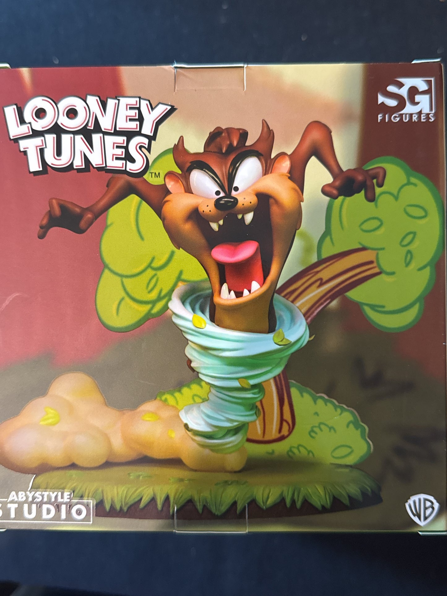 Looney Tunes SG Figures TAZ Diorama Base ABYstyle 4.7" PVC Figure Statue New in Box