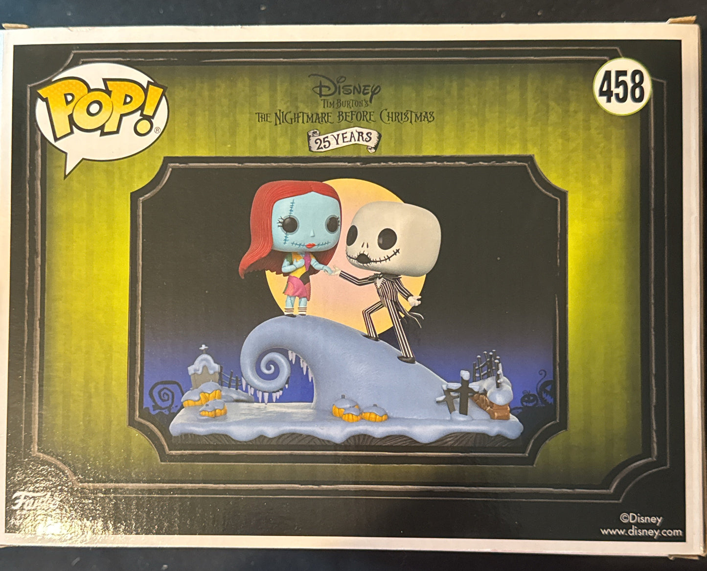 Funko Pop! Disney The Nightmare Before Christmas Under the Moonlight #458 New in Box