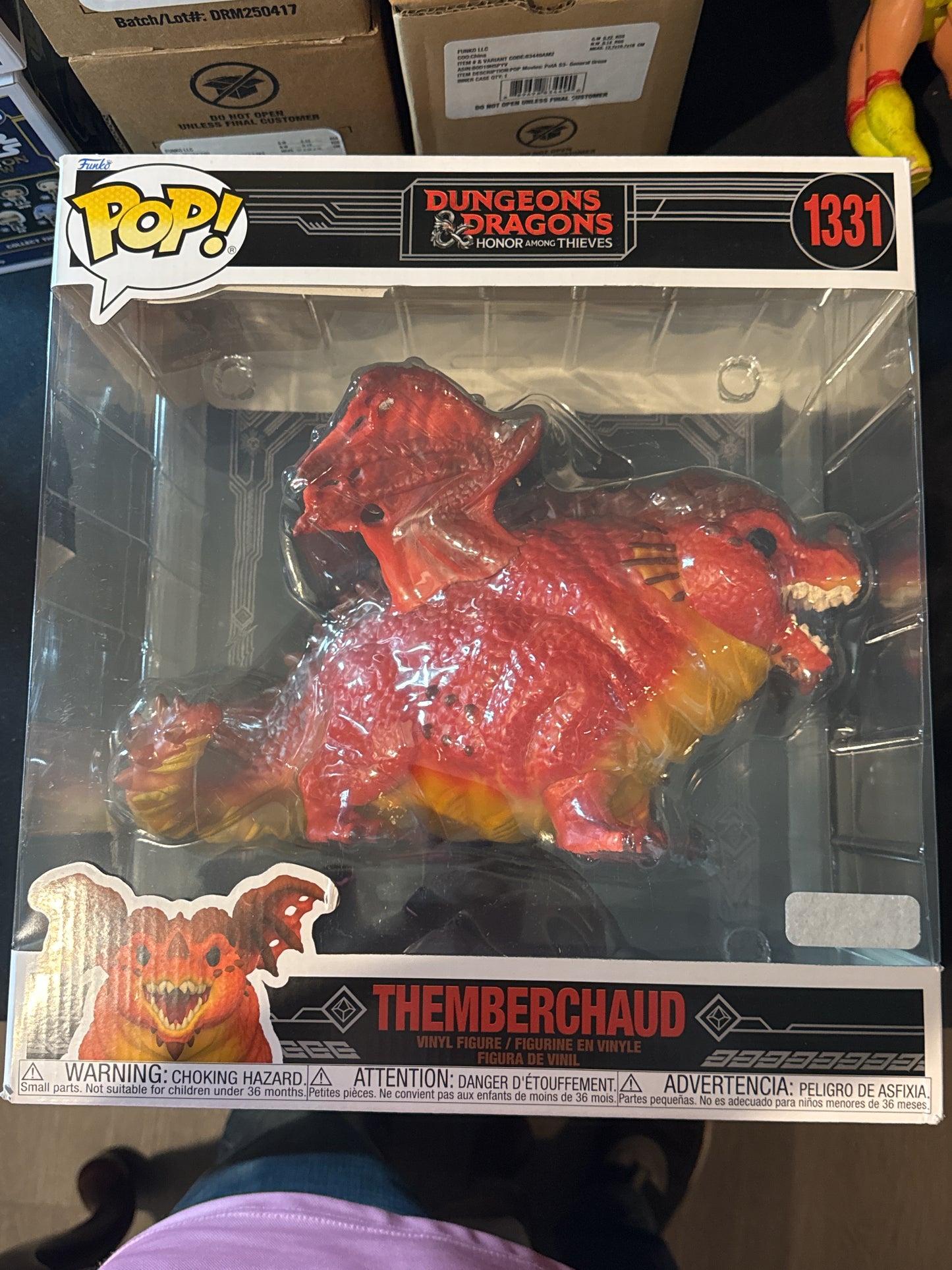 Funko Pop! Extra Large Dungeons & Dragons Themberchaud Vinyl Figure #1331 New in Box