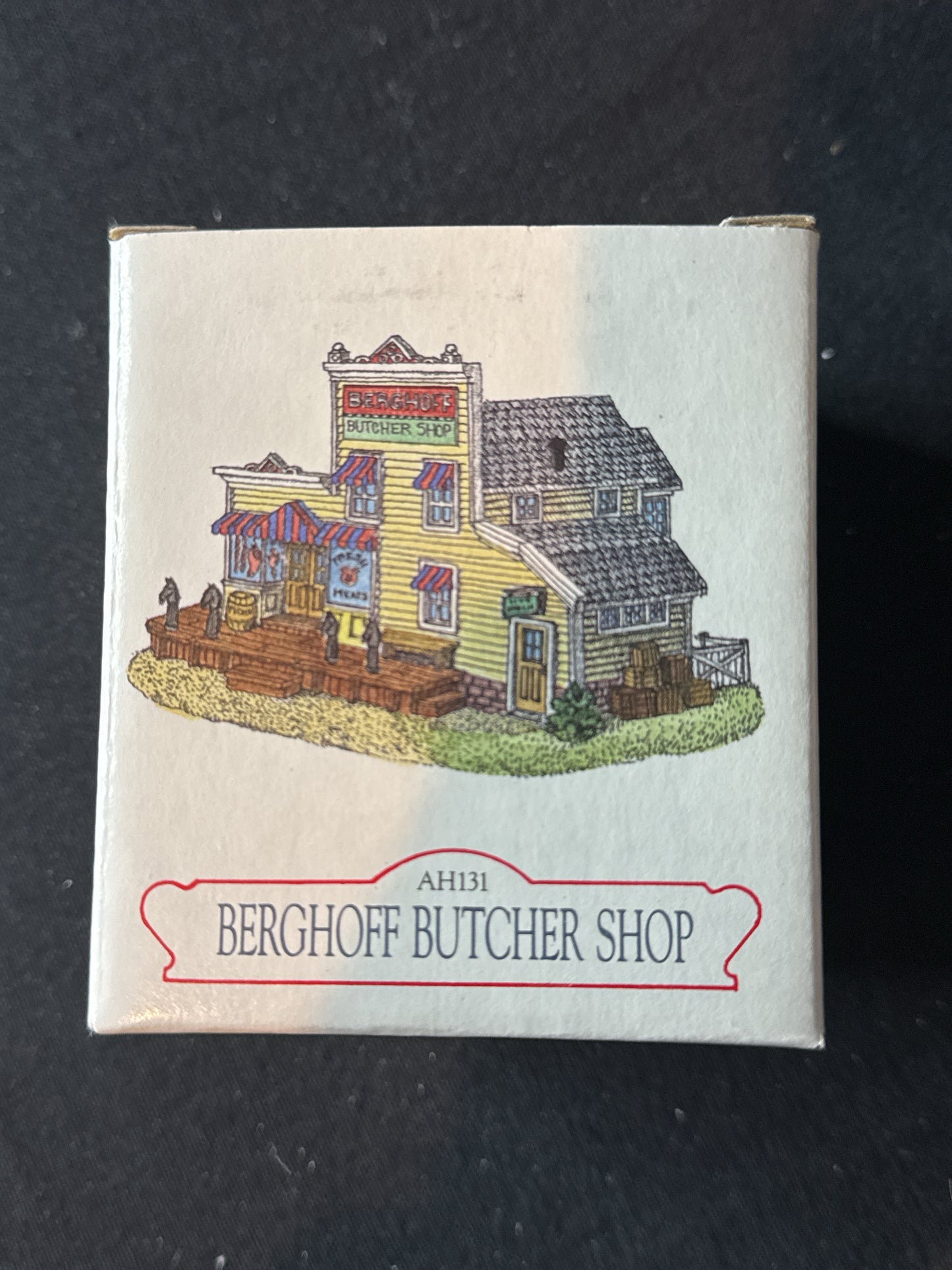 Liberty Falls Berghoff Butcher Shop AH131 New in Box